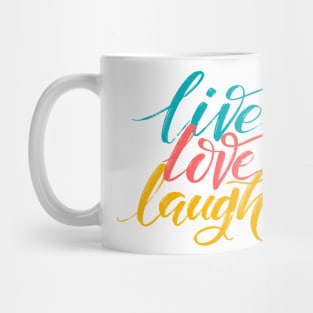 Ver'Biage - Live Love Laugh Mug